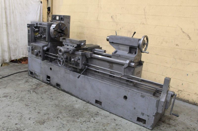24"/34" X 69"/96" TURRI SLIDING BED LATHE: STOCK #72424