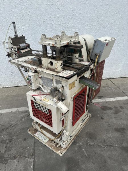 8 TON DALHSTROM 4 POST CUT OFF PRESS : STOCK #77958