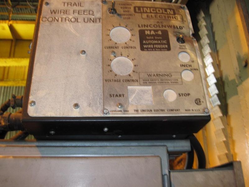 10' X 10' ROBERTS WELDING MANIPULATOR WITH ARC WELDER: STOCK #61324