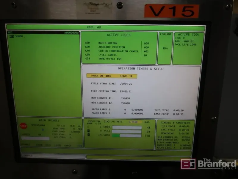 2009 Haas Super VF-2SS CNC Vertical Machining Center