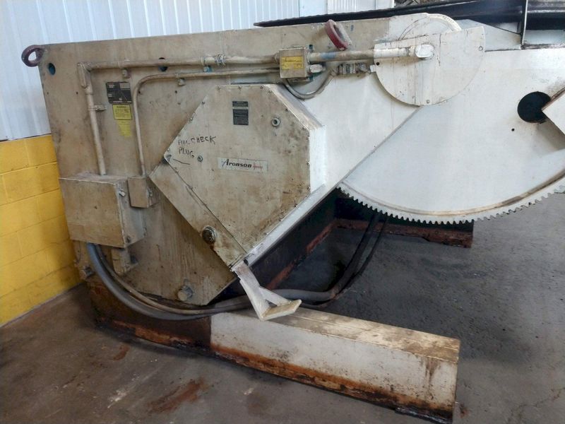 60,000 LB ARONSON MODEL #HD600-SR-RE WELDING POSITIONER: STOCK #14212