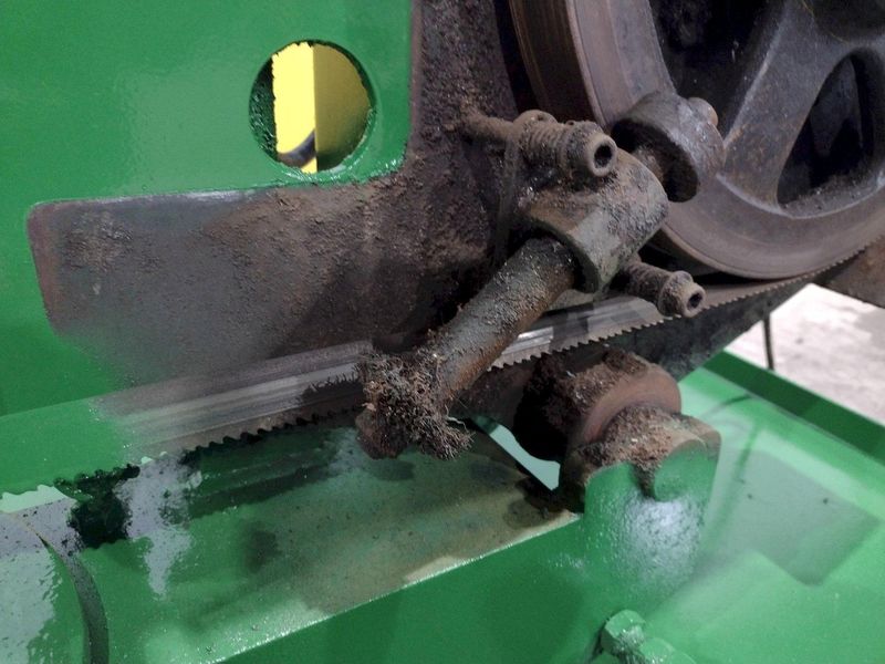 13" x 20" HYD MECH MODEL #S20 SWIVEL HORIZONTAL MITRE BANDSAW: STOCK 23300