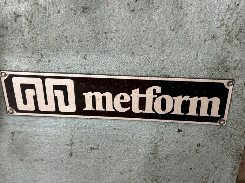 10,000 LBS X 36" METFORM MODEL #MCO1421-1 PULL OFF UNCOILER COIL REEL, NEW 1997: STOCK #21328