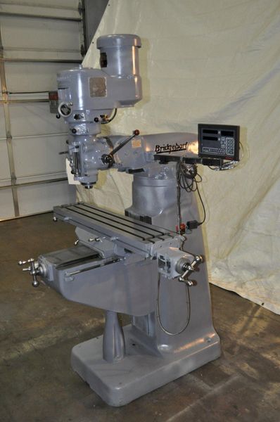 2 HP BRIDGEPORT VERTICAL MILL