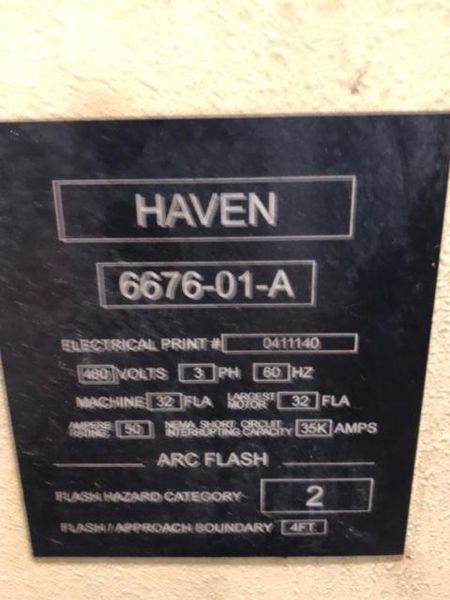 2" Haven model 620 Klean Cut Tube Cut Off