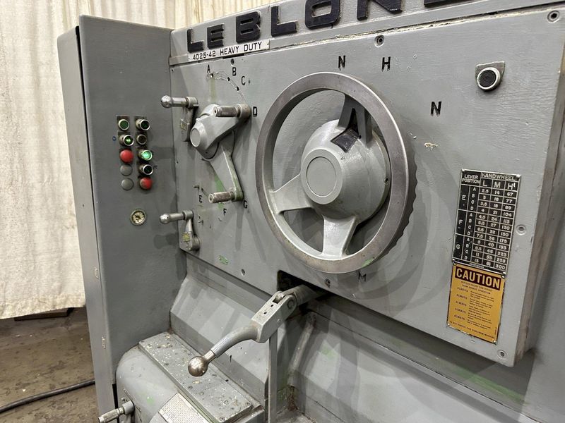 54" X 84" LEBLOND MODEL 4025-42NK HEAVY-DUTY LATHE: STOCK #77583