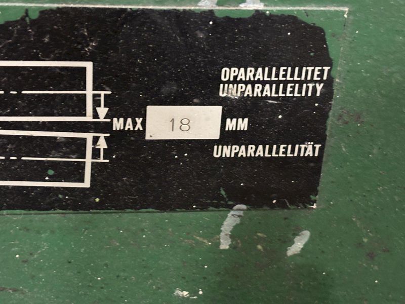 12' X 1/4" ROUNDO MODEL #PS-205 DOUBLE PINCH HYDRAULIC 3 ROLL PLATE ROLL: STOCK #23118