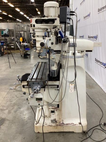 Birmingham BPS-1649 9″ x 49″ Vertical Milling Machine w/ Mitutoyo DRO & Power Feed