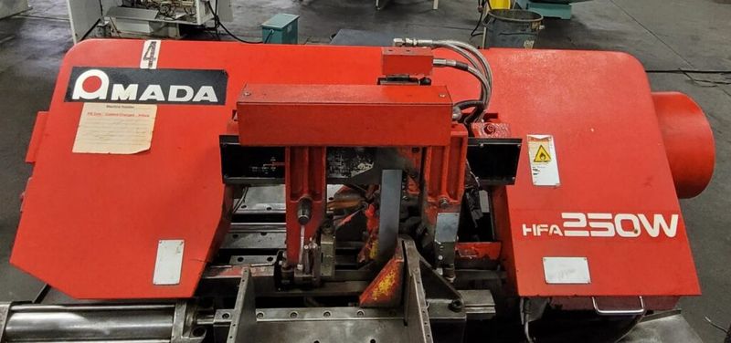 Amada HFA-250W 10″ x 10″ Automatic Horizontal Band Saw (2015)