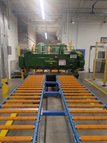 Cincinnati 1806-R, 6′ X 1/4″ Mechanical Shear