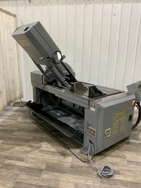 18" X 22" HYDMECH  MODEL # VW-18 MITERING VERTICAL BAND SAW: STOCK #78584