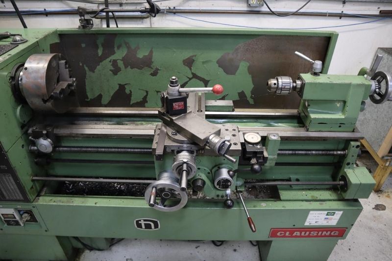 Nardini MS 1440E Manual Lathe, 10" 3-Jaw Chuck, Quick Changer Tool Post, Tailstock, Compound Cross Slide- Auction Item