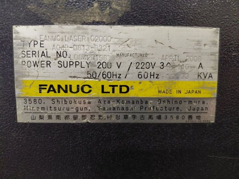 Amada Lasmac LC2415 Alpha4NT 2000 W Co2 Laser