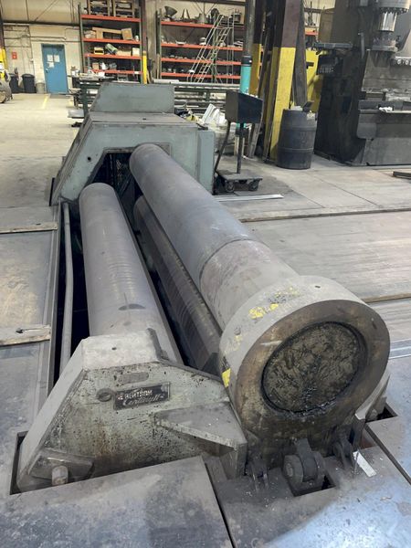 10' X 1-3/16" BERTSCH CENTURY II HYDRAULIC PLATE ROLL: STOCK #14196