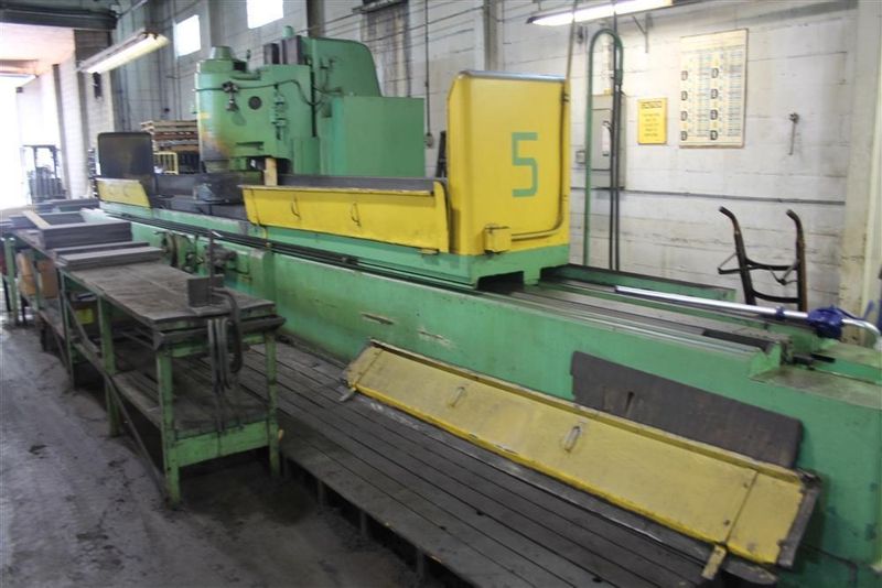 18' X 18' X 192' THOMPSON VERTICAL ROTARY SURFACE GRINDER: STOCK #62165