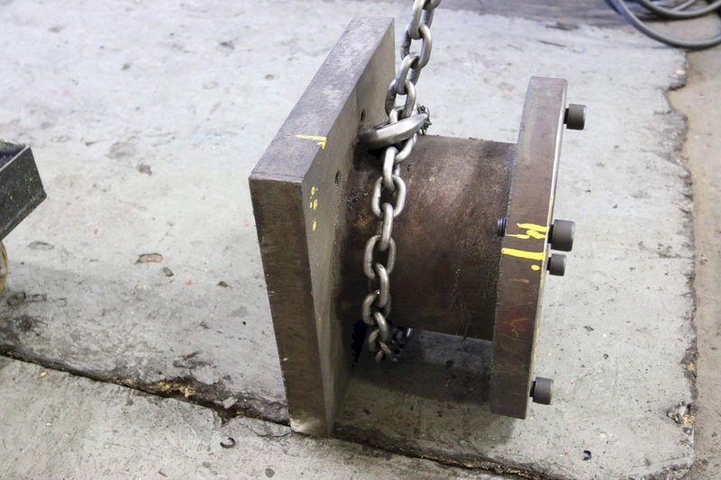 7.5 HP MASTER MACHINE TOOLS MILL HEAD W/ CROSS SLIDE TABLE: STOCK #68686