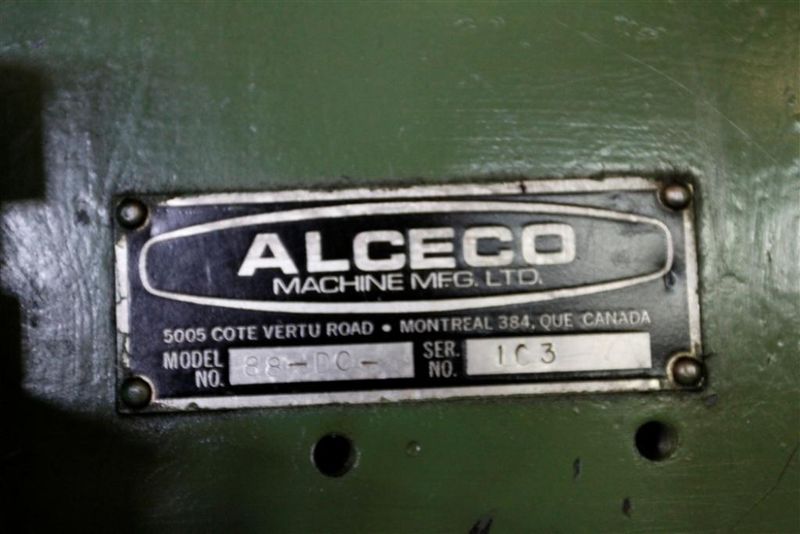 80 TON ALCECO GAP PRESS: STOCK #58743