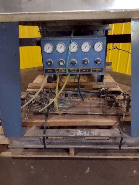 NORDSON PASS-THROUGH POWDER COATING SPRAY MACHINE: STOCK #18734