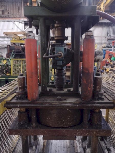 7 TON X 14" WIDE AIRAM PNEUMATIC CUTOFF PRESS: STOCK #17188