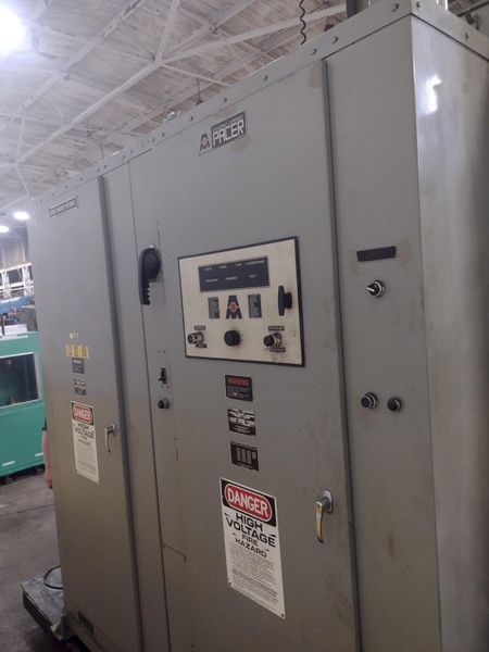 250 KW AJAX TOCCO "PACER" INDUCTION HARDENING SCANNER SYSTEM WITH MAGNESCAN QS CONTROLS: STOCK #