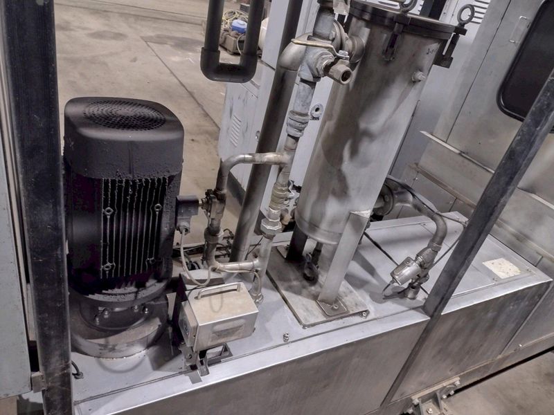 SYSTEM TECHNOLOGIES MODEL #CMI-123-480 CLEAN MACHINE HIGH PRESSURE STAINLESS STEEL PARTS WASHER: