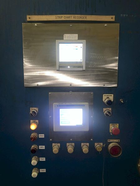 144" FLINN & DREFFEIN ENGINEERING PASS THROUGH GAS FIRED FURNACE: STOCK #13372