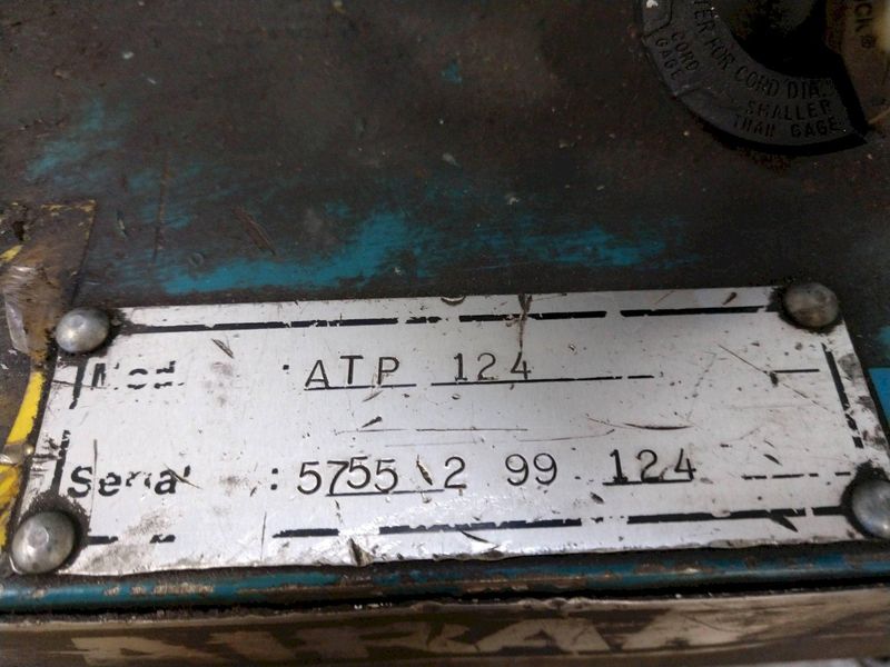 7 TON AIRAM 4-POST PNEUMATIC CUTOFF PRESS: STOCK #13203