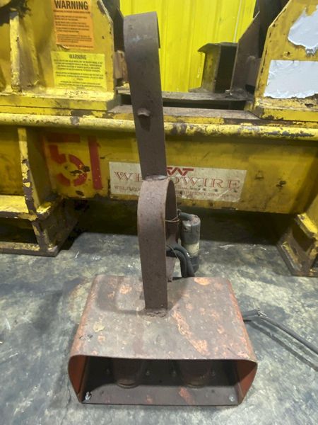 60 TON WELDWIRE MODEL #WER-60 POWERED TANK TURNING ROLLS WITH IDLER: STOCK #16906