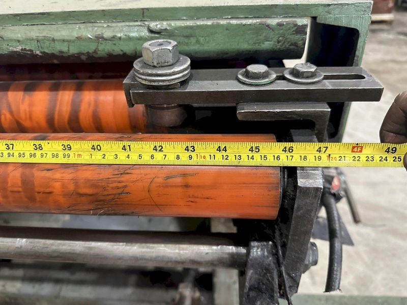 36" DAHLSTROM MODEL #16AHT CUT TO LENGTH LINE HUMP TABLE: STOCK 19767