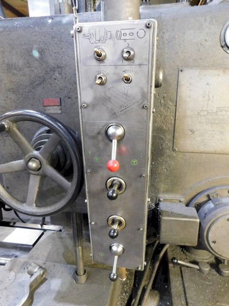 3.5" SHIBAURA/TOSHIBA #BFT-9 TABLE TYPE HORIZONTAL BORING MILL: STOCK #11278