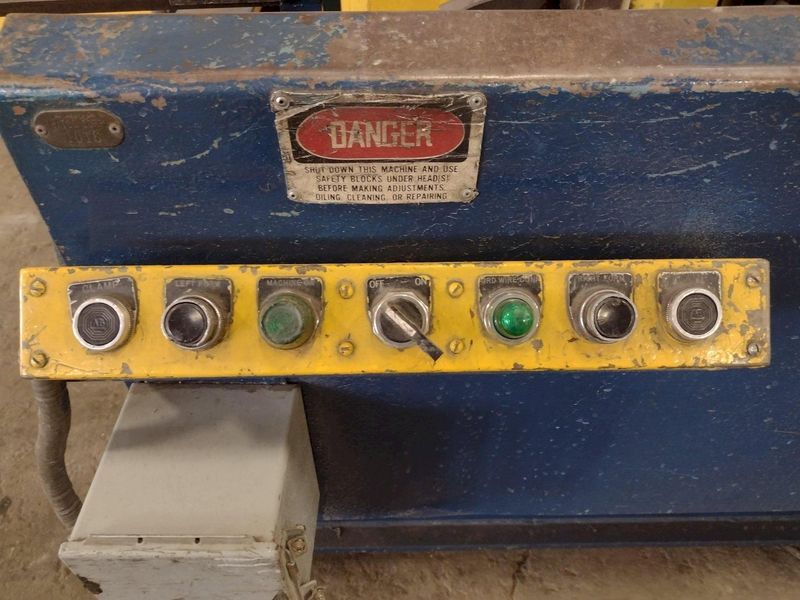 24" X 36" FELDMAN MODEL FF-24 DOUBLE WING TANGENT BENDER / BRAKE: STOCK #16172