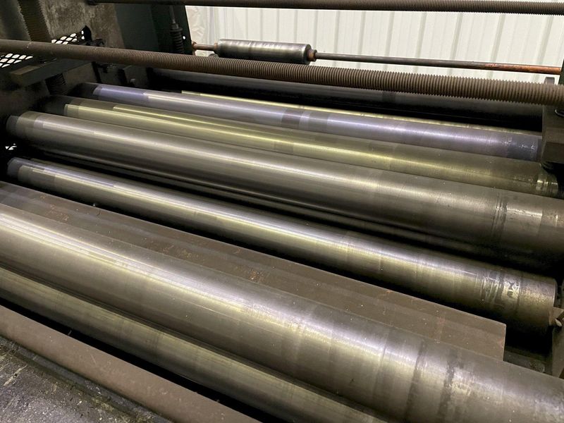 36" x 18 GA AMERICAN STEEL LINE 7-ROLL COIL STOCK STRAIGHTENER: STOCK #13595