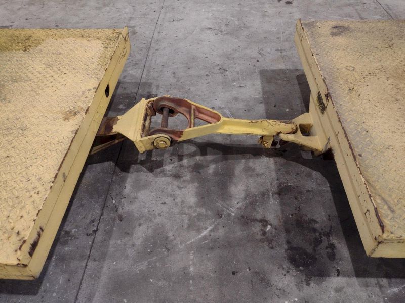 10,000 LBS X 4' X 9' HEAVY DUTY MOBILE TRANSFER / MOVING CART: STOCK #23520