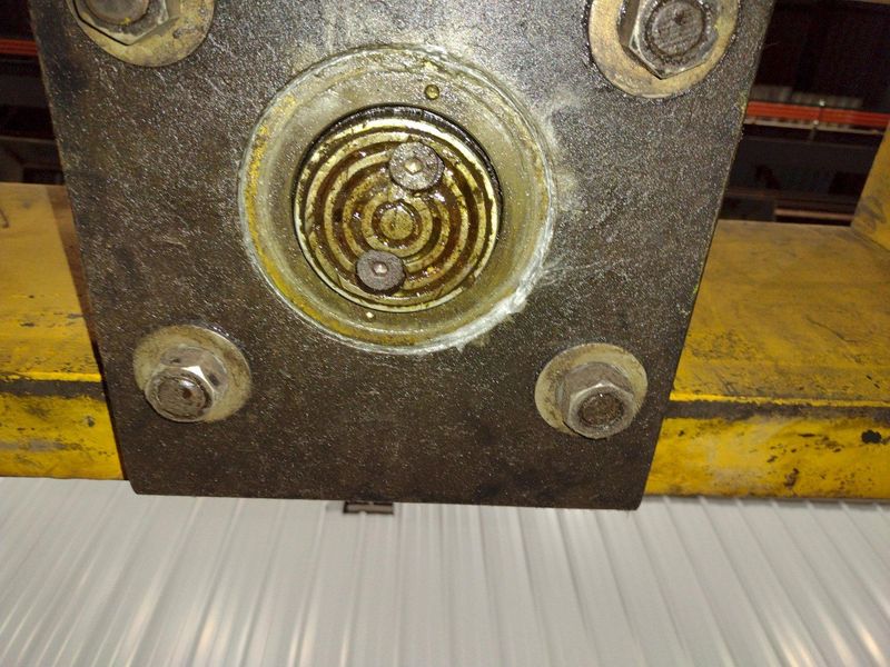 50 TON ENERPAC HYDRAULIC H-FRAME PRESS: STOCK #22364