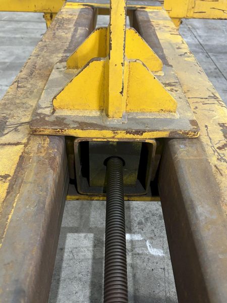 8,000 LBS X 10' X 8' LETELLIER 4-ARM SPREADER BAR LIFT BEAM WITH CENTERING ADJUSTMENT: STOCK #21