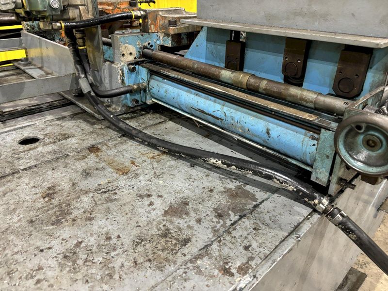 36"W X 24" PRESS EQUIPMENT AIR GRIP FEEDER W/ STRAIGHTENER & ROLL 1998 : STOCK #21953