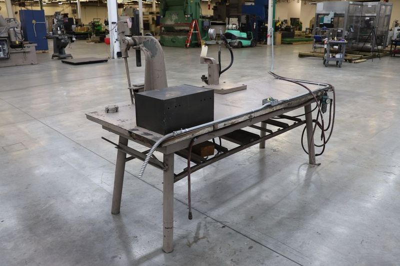 Enerpac  5 Ton C-Frame Hydraulic Press & 1.5 Ton Arbor Press w/ Workbench