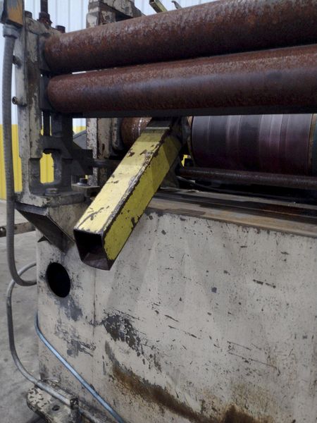 36" YODER POWERED SLITTING HEAD WITH FEED ROLLS: STOCK #22948