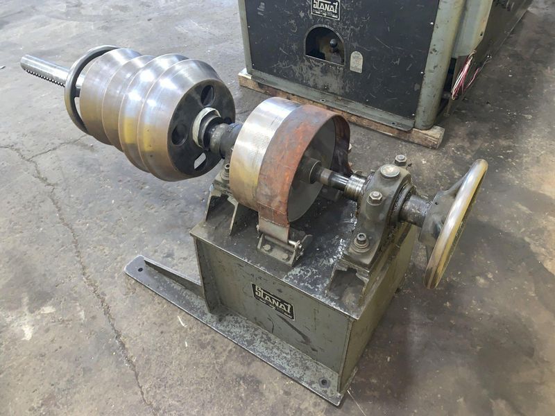18" WIDE X 4500 LB X 3" ARBOR STANAT MODEL #S-180  SLITTING LINE: STOCK #13717
