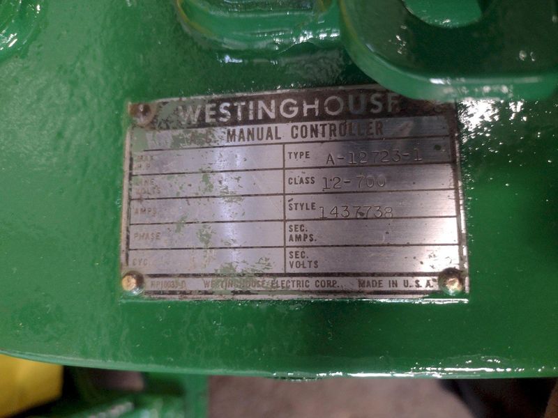 8' X 5/16" BERTSCH MODEL #8 INITIAL PINCH PLATE ROLL: STOCK #16583