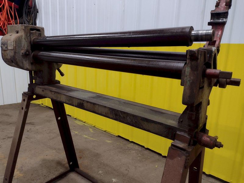36" X 18 GAUGE PEXTO MODEL #390-F PLATE BENDING ROLL STOCK #18949