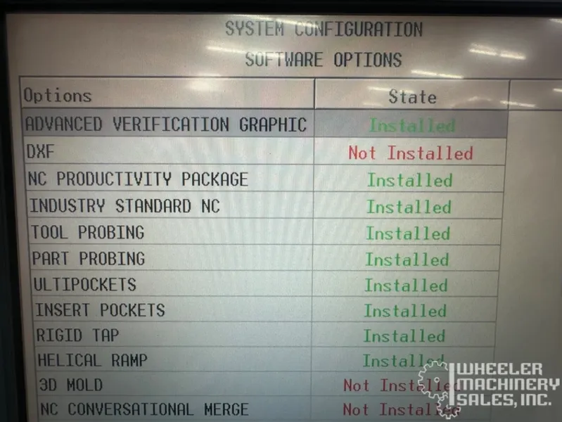 2013 HURCO VM10HSi Vertical Machining Center # 7854
