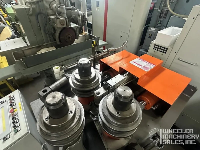 2014 Carell Comac 305CN3.1V 3-Roll CNC Double Pinch Angle Roll 3" x 3" x 3/8" #7074 #1