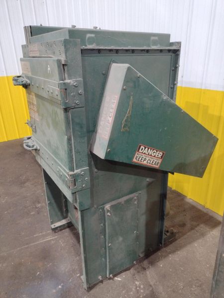 5.2 CU FT WALKER PEENIMPAC MODEL #S-5.2 ROTARY BASKET SHOT BLAST MACHINE: STOCK 17426