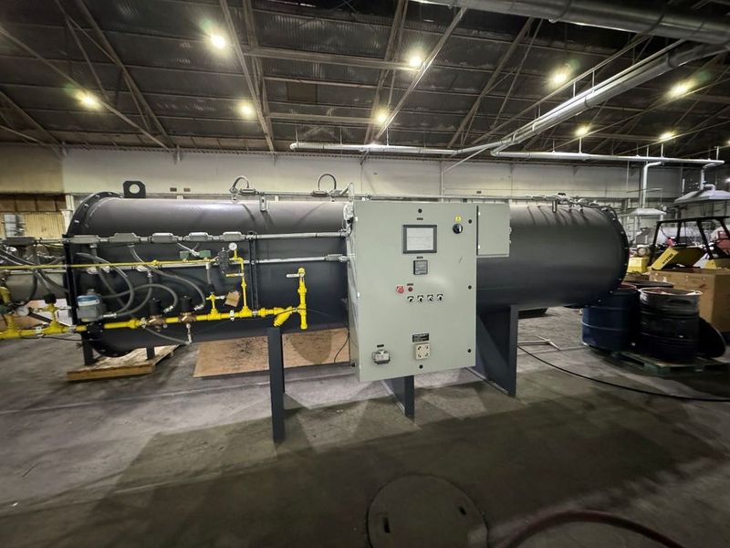 Direct-Fired Thermal Oxidizer (DFTO) with Hot Gas Quench & Venturi Scrubber
