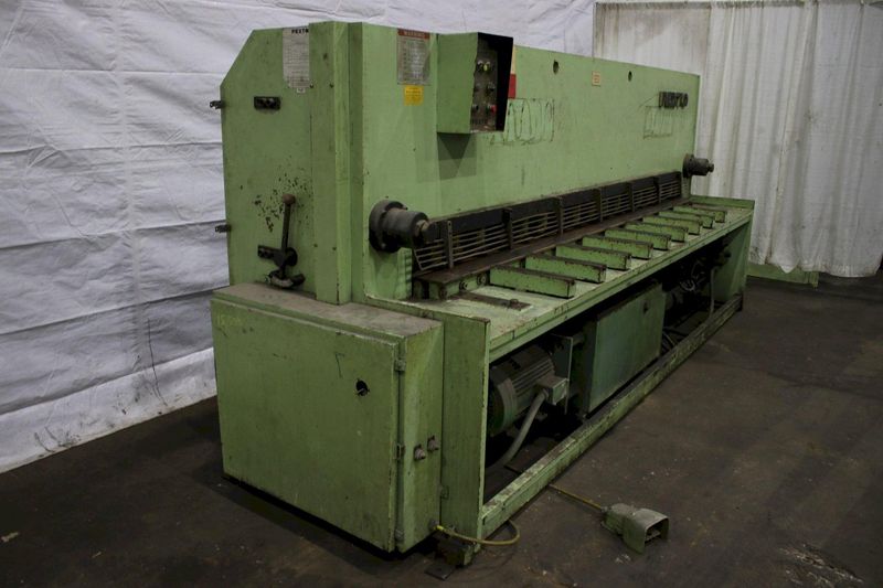10' X 1/4" PEXTO HYDRAULIC SHEAR: STOCK #76321