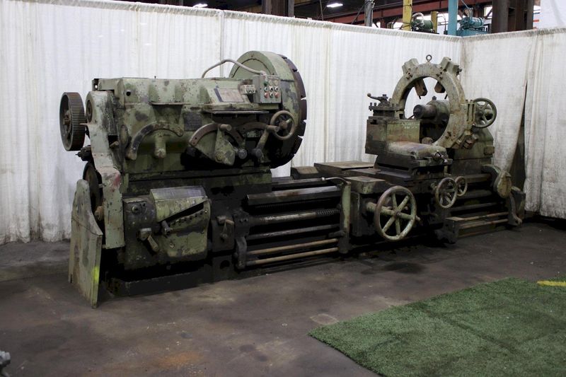 60" X 84" AMERICAN ENGINE LATHE: STOCK #75204