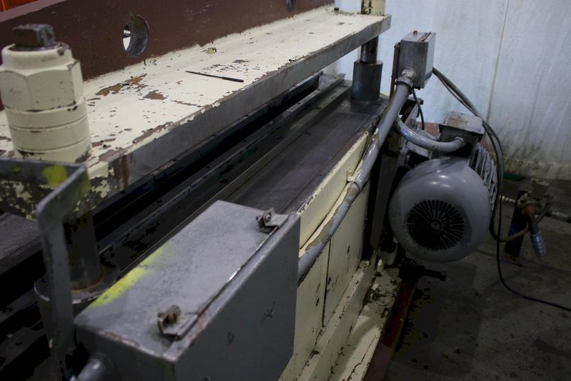 25 TON TISHKEN MODEL #C0-8-4 NOTCHING PRESS: STOCK #75072