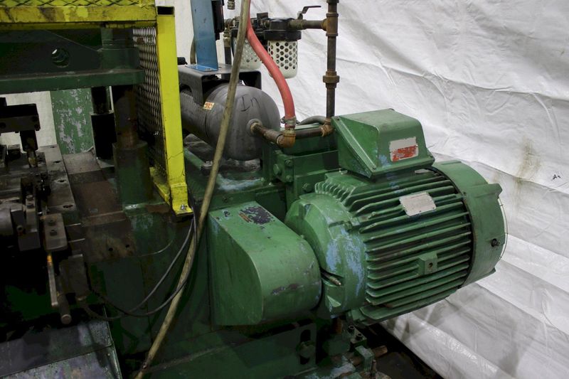 60 TON TISHKEN  4 POST CUTOFF PRESS: STOCK #73911