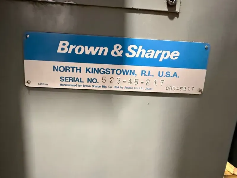 Brown & Sharpe 618 Master Surface Grinder 1984’ USA #8140